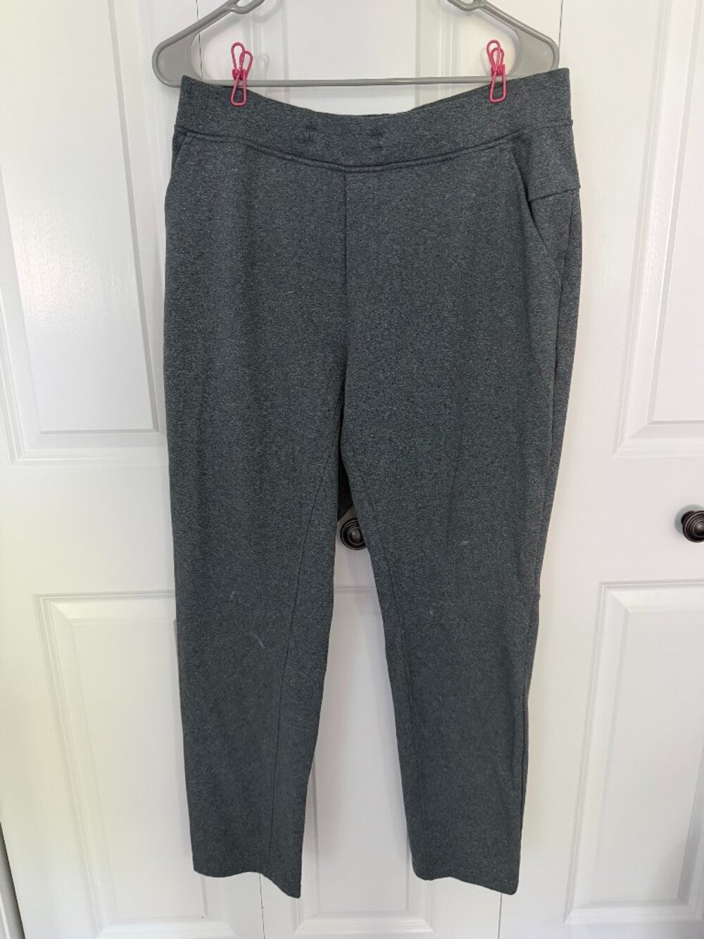 Lululemon Men's Heather Gray Joggers Sweatpants - Large